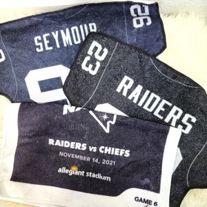 Las Vegas Raiders Game Day Hand Towel Bundle